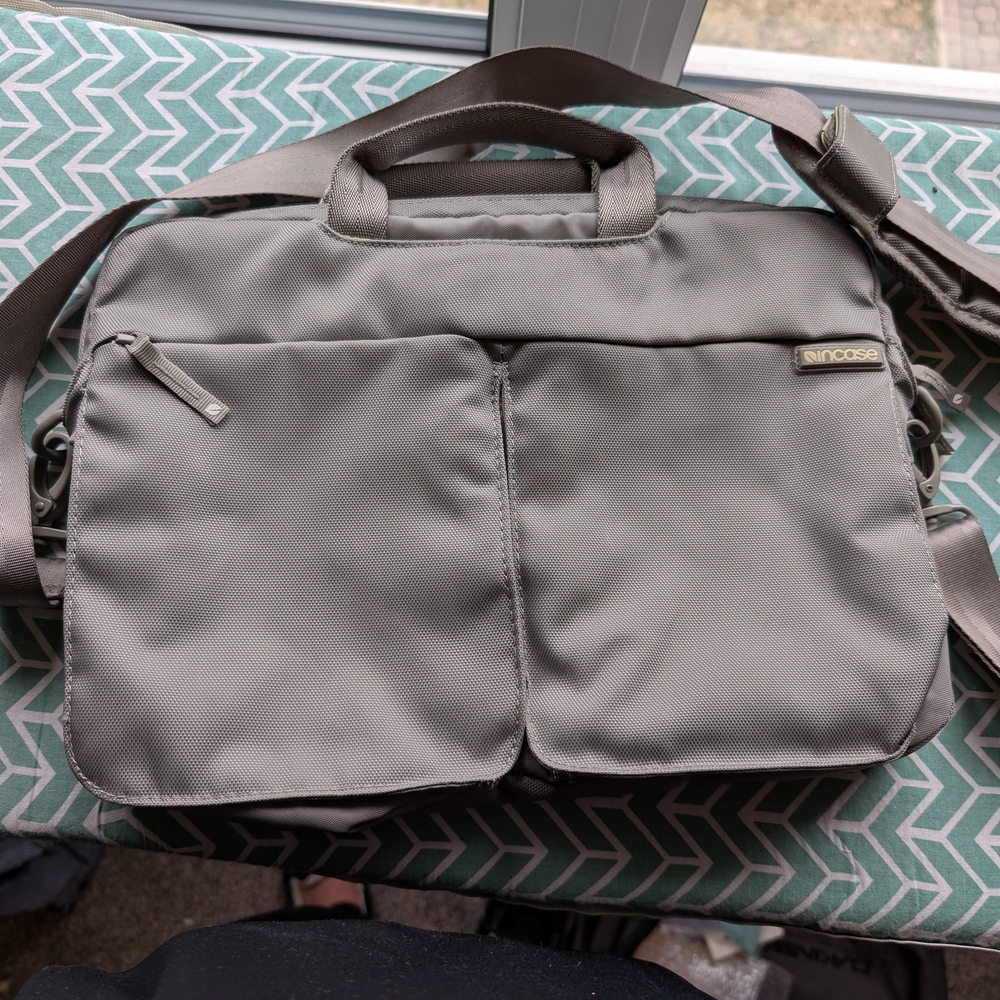 Incase Gray Laptop Bag with Minimalist Design